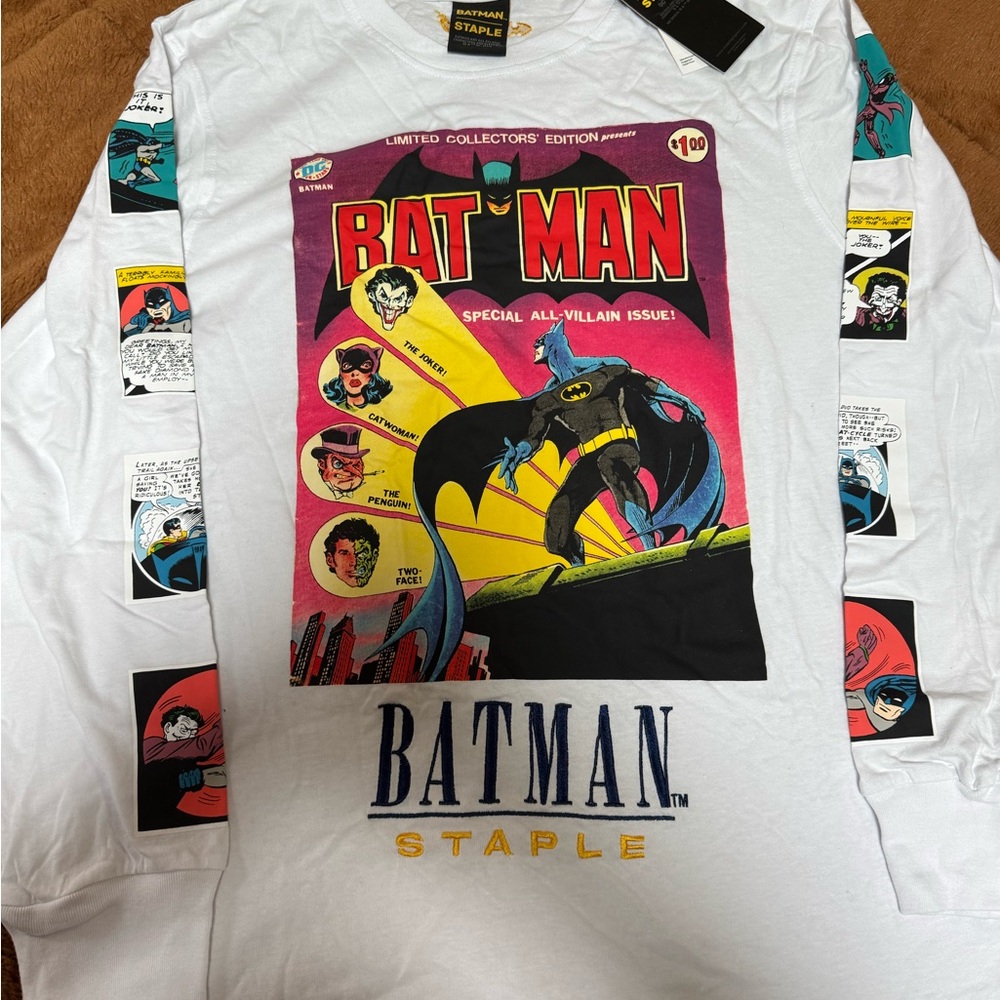 Staple Batman Comic Graphic Long Sleeve Shirt - Picture 2 of 4